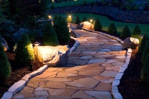 Outdoor lighting install